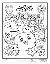 Little Calabash coloring page